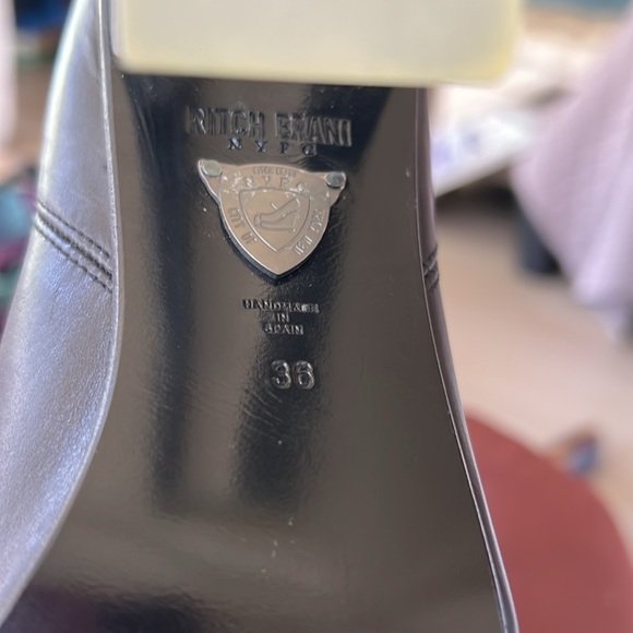 New black and clear Ritch Erani size 5.5  clear heal boots - Picture 6 of 6